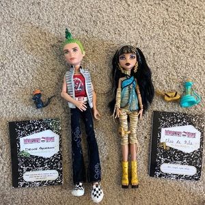 Cleo & Deuce Monster High Dolls
